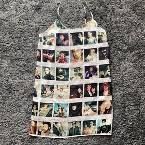 Polaroid Print Dress